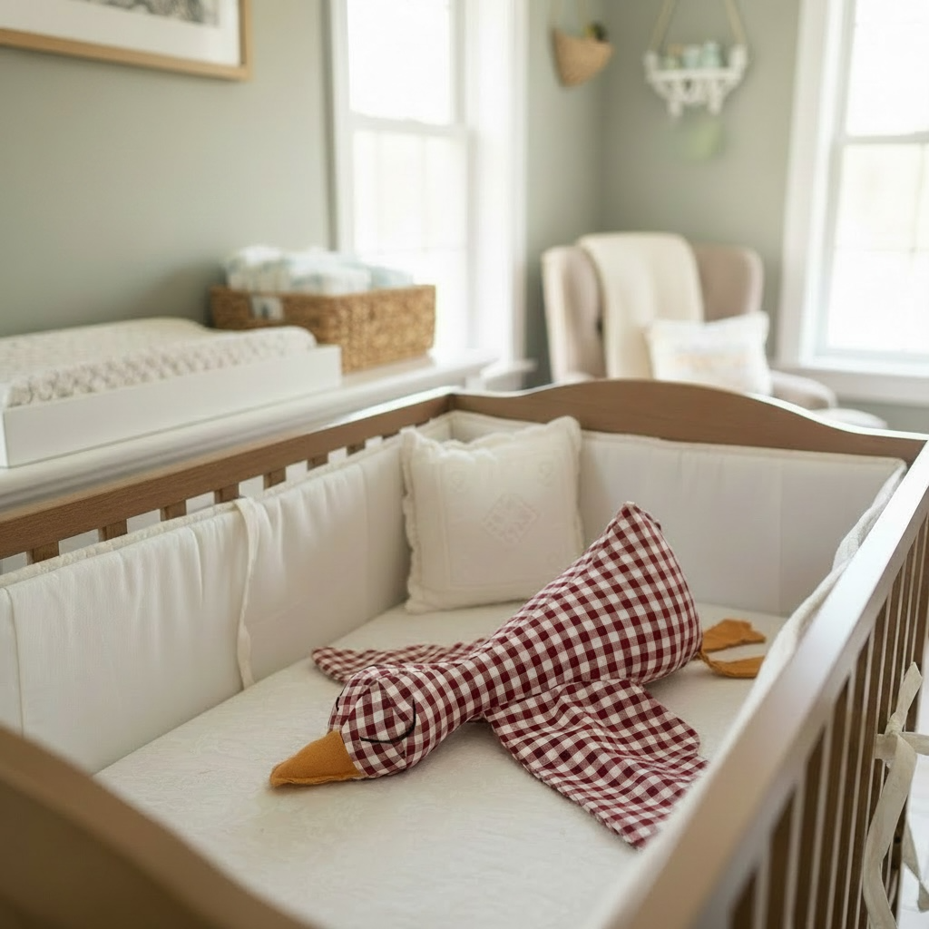Plush Goose Comforter – Soft Baby Lovey & Security Toy