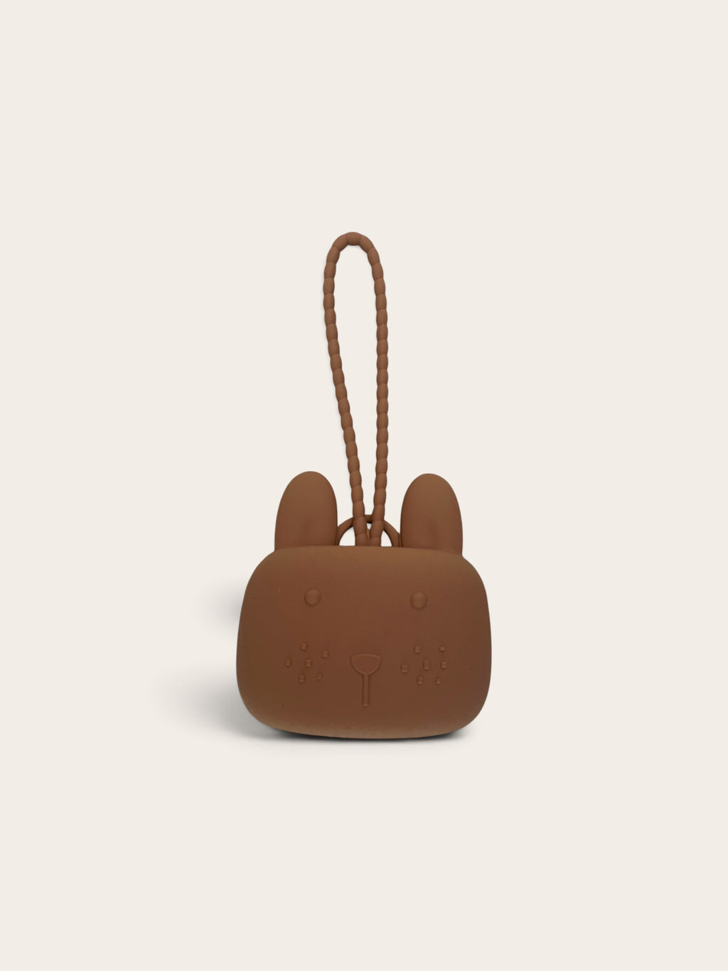 silicone dummy case brown front view 
