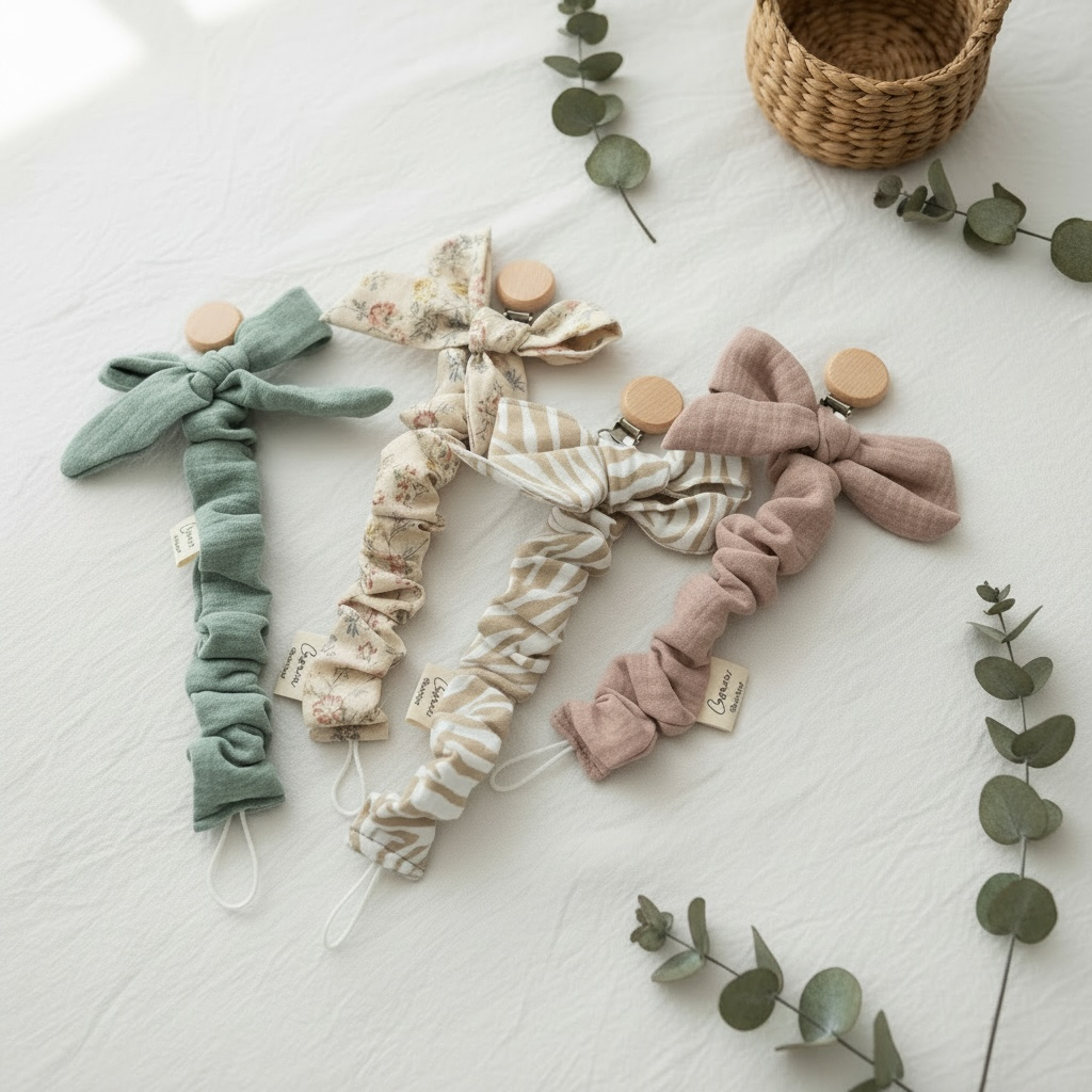 Handmade Ruffled Dummy Clip