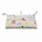 Farmyard baby cot organiser, crib storage pockets for nursery organisation and baby essentials
